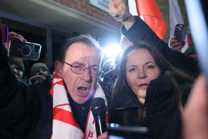 Mariusz Kamiński na wolności
