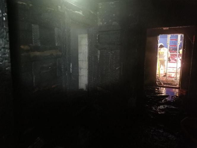 Tragiczny pożar w pow. zamojskim. Jednej osoba uciekła, drugiej się nie udało
