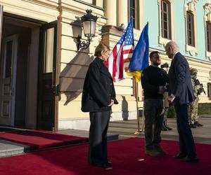 Prezydent Biden spotkał się w Kijowie z prezydentem Zełenskim