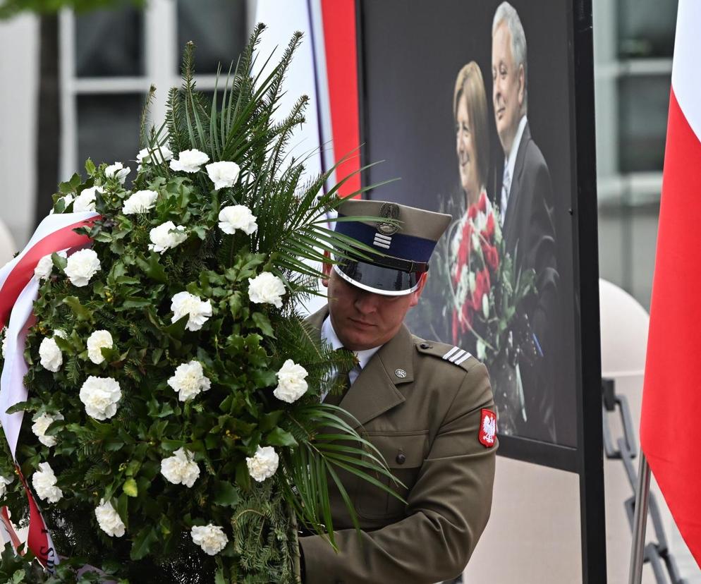 Jarosław Kaczyński w 14. rocznicę katastrofy smoleńskiej 