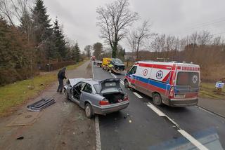 Poważny wypadek na drodze Gorzów - Kostrzyn