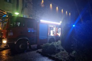 Łódź. Tragiczny pożar w szpitalu przy Okólnej. Zginął pacjent. Dwie osoby ranne