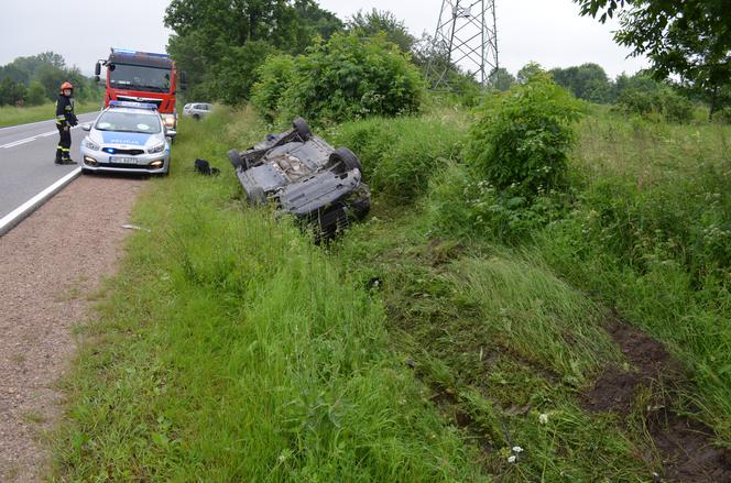 Dachowanie na odcinku Wielka Wieś - Wąchock