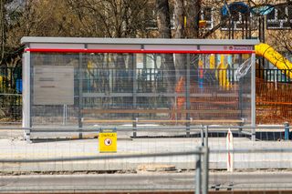 Okolice przystanku autobusowego Batumi na Mokotowie