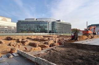 Ruiny pałacu Saskiego