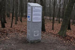 Nowy obelisk na Górze Chełmskiej