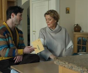 Barwy szczęścia odc. 3204. Józefina Rawiczowa (Elżbieta Jarosik), Cezary (Marcel Opaliński)