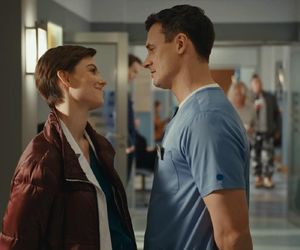 Na dobre i na złe odc. 956. Blanka (Pola Gonciarz), Krzysztof Radwan (Mateusz Damięcki)