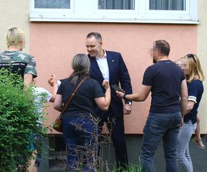 Prezydent Nawrocki zajrzał na stare śmieci