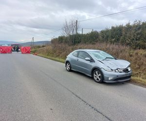 Wypadek w Bieździadce koło Jasła