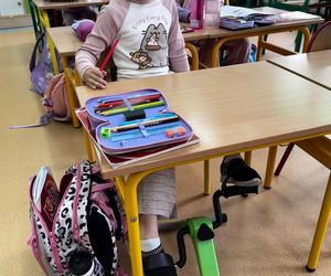 Kręcą wiedzę na pedałach! Jak rotory w kieleckiej szkole zmieniły lekcje nie do poznania