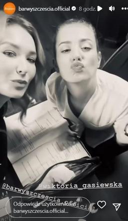 Barwy szczęścia. Oliwka (Wiktoria Gąsiewska), Karolina (Marta Dąbrowska)