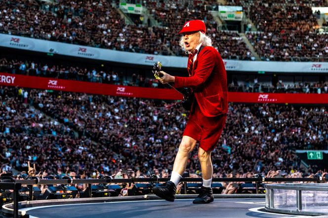 Koncert AC/DC w Warszawie (4.07.2025) - część druga. Organizatorem koncertu jest Live Nation