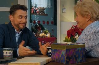 M jak miłość świąteczny odcinek specjalny. Wigilia Mostowiaków. Marek (Kacper Kuszewski), Barbara (Teresa Lipowska)