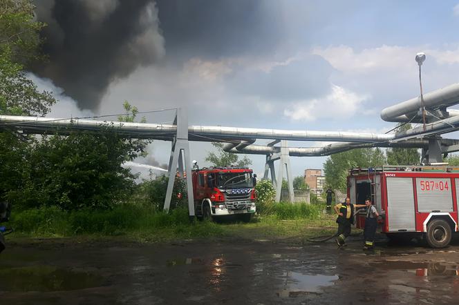 Pożar objął około 1,5 ha powierzchni wysypiska