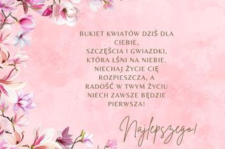 Życzenia na Dzień Kobiet - krótkie i miłe