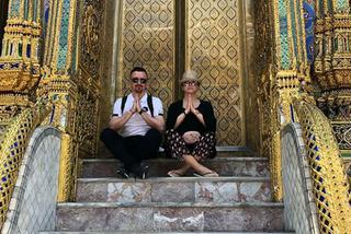 Adam Małysz z żoną na wakacjach w Bangkoku