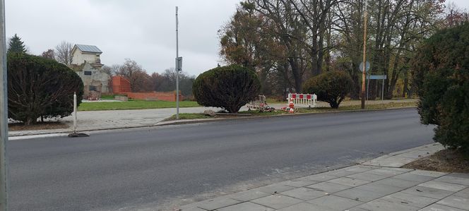 ulica Akademicka w remoncie