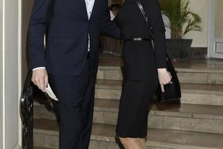 Marcin Janos Krawczyk i jego żona Karolina