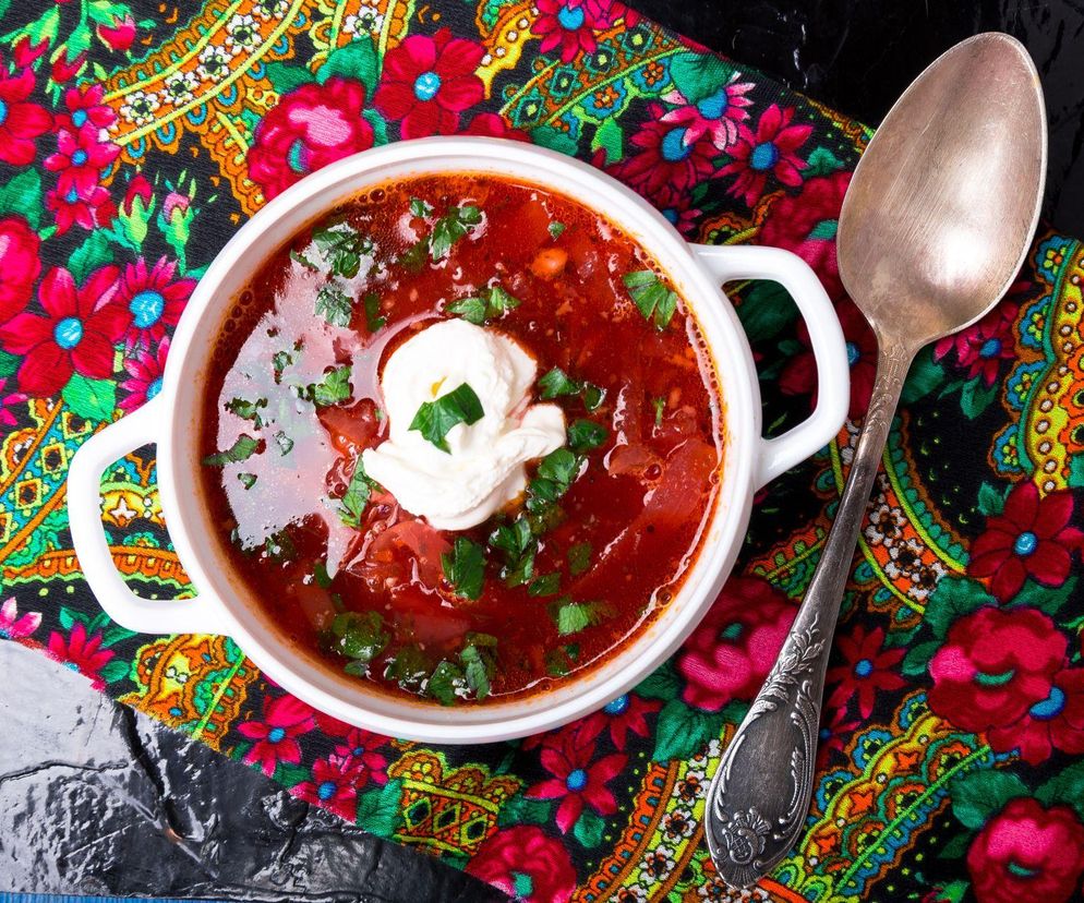 barszcz ukraiński Magdy Gessler