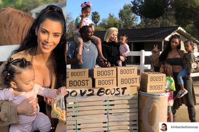 Kim Kardashian, Kanye West, Khloe Kardashian