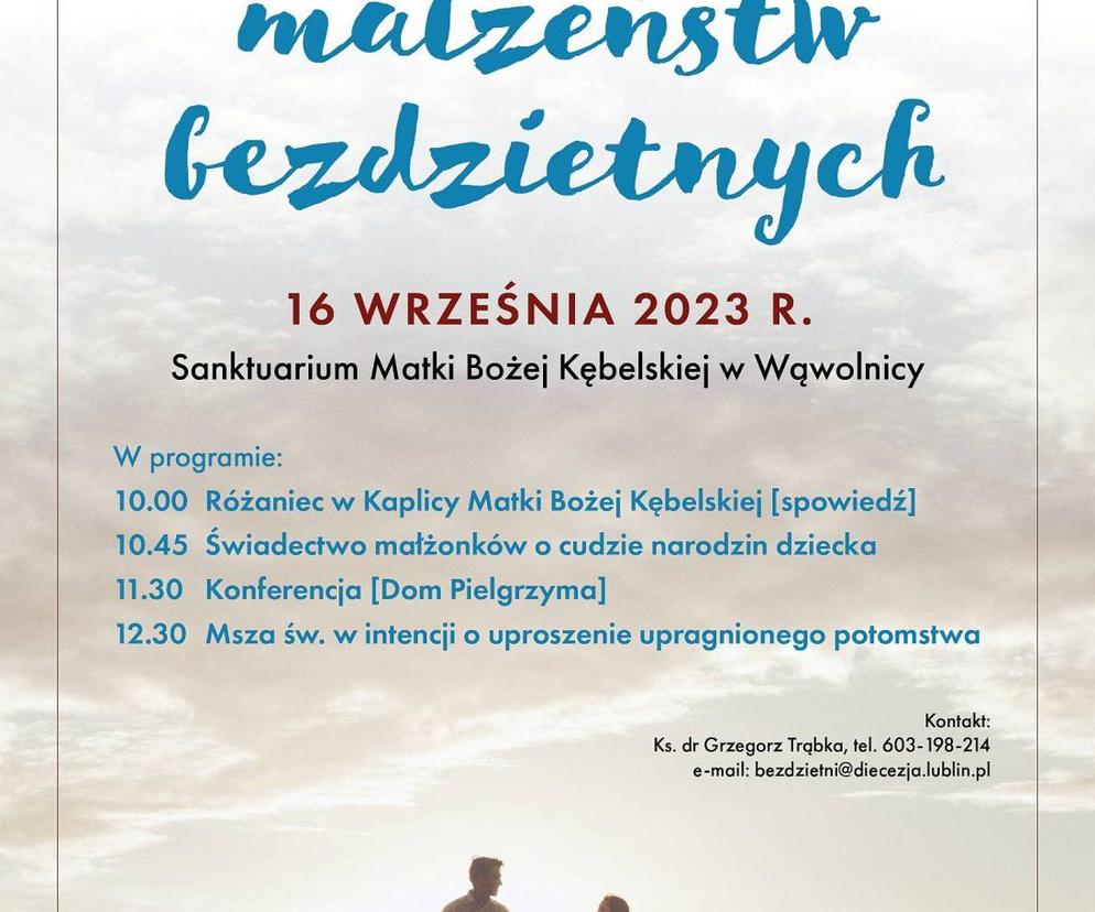 Pielgrzymka Małżeństw Bezdzietnych do Wąwolnicy