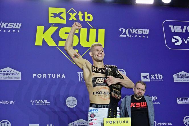 Oficjalne ważenie zawodników przed XTB KSW 92 w Gorzowie