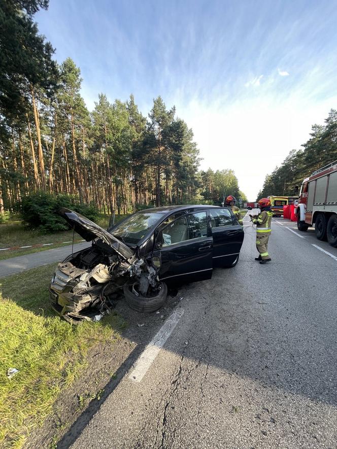 Koszmar pod Włodawą. Roztrzaskali się czołowo. Życie dwóch osób zgasło w jednej chwili