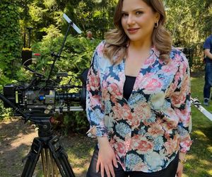 M jak miłość nowy sezon po wakacjach. Anita (Melania Grzesiewicz) na planie