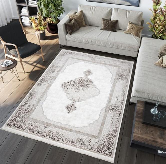 Dywan N764A SH_CREAM L_BROWN SAHARA Kremowy - 181,99 zł