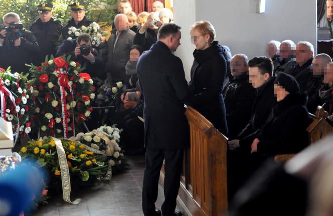 pogrzeb polskiego kierowcy.