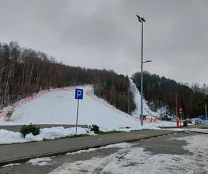 Stok narciarski Biała Góra w Justynówce