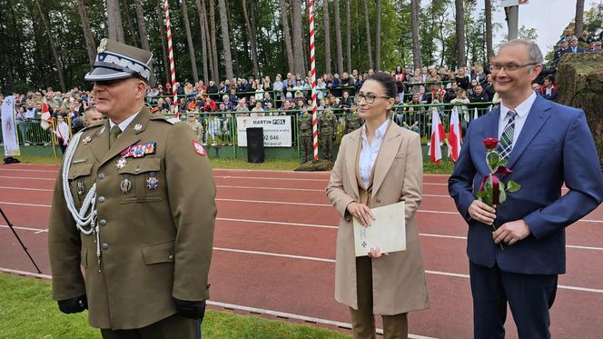 Przysięga wojskowa w Złocieńcu