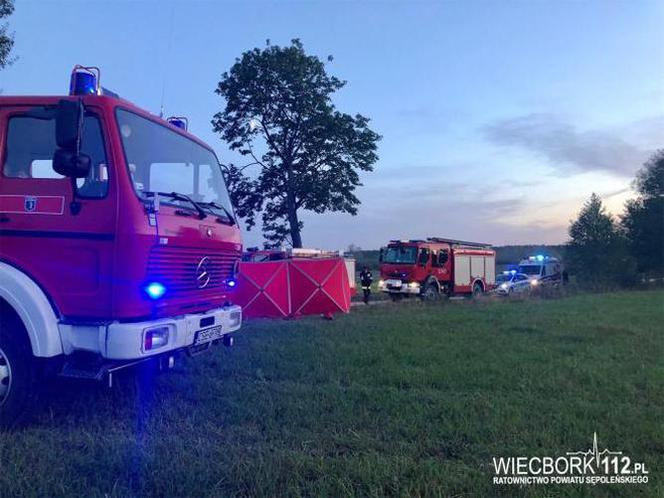 Tragiczny wypadek pod Sępólnem Krajeńskim! Nie żyje mężczyzna [ZDJĘCIA] 