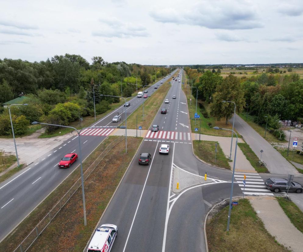 Skrzyżowanie Przyczółkowej i Pałacowej