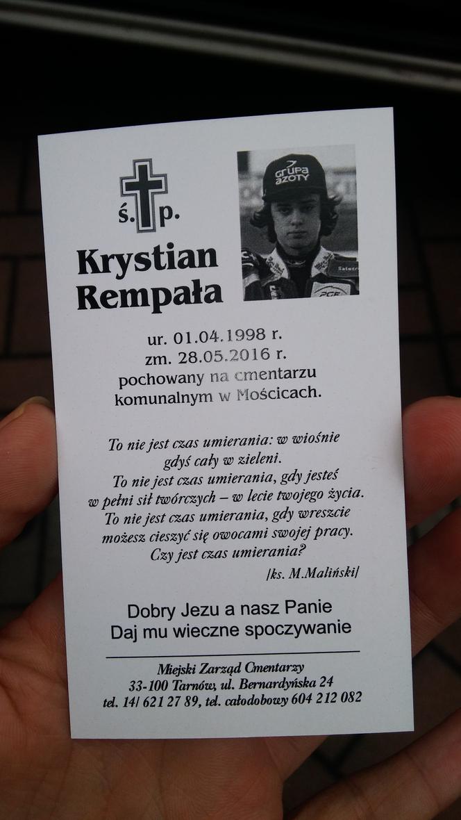 Pogrzeb Krystiana Rempały