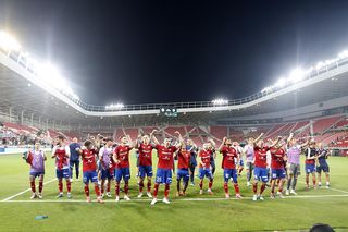 Piłkarze Rakowa i Maccabi