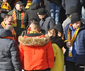 Korona Kielce - Motor Lublin. Kibice na Exbud Arenie