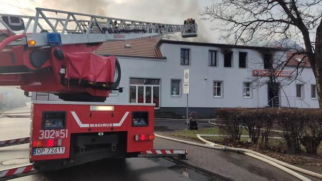 Opole: Pożar na ul. Jagiellonów