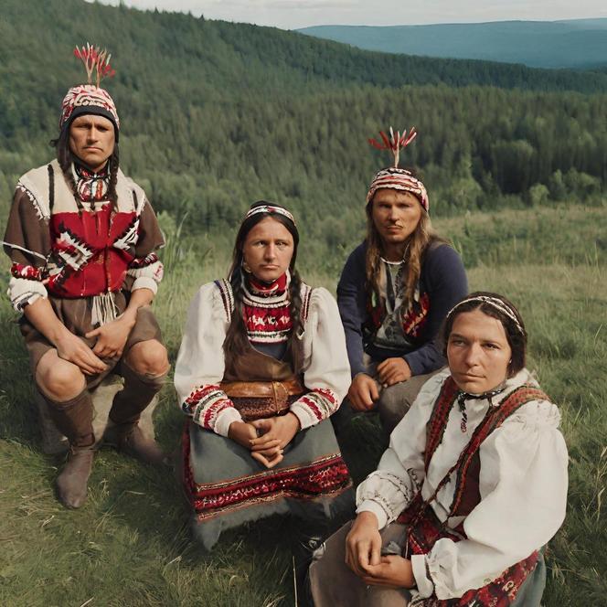 Tak AI widzi mieszkańców Karkonoszy. Pomieszało jej się z Ameryką [ZDJĘCIA]