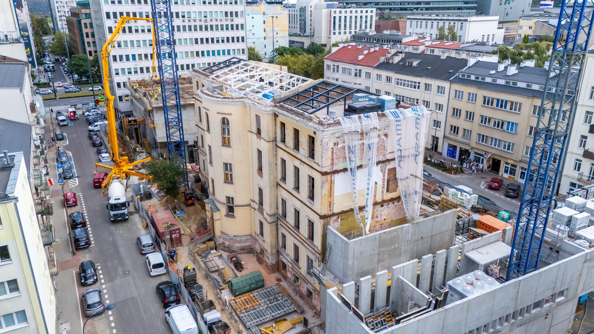 Budowa Muzeum Getta Warszawskiego - nowe zdjęcia! Sierpień 2025 rok