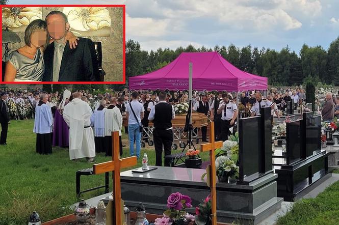 Pogrzeb ofiar zabójstwa w Borowcach. Gianni pożegnał swoich bliskich [ZDJĘCIA]
