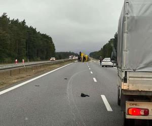 Wypadek na A4 Śląskie