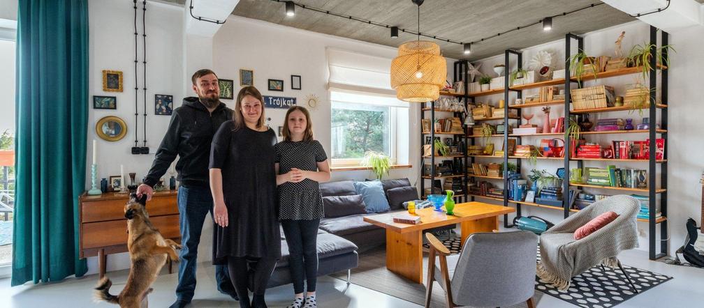 170 m² w loftowym stylu z perełkami polskiego dizajnu