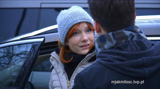 M jak miłość Agnieszka (Magdalena Walach) Jakub Karski (Krzysztof Kwiatkowski)