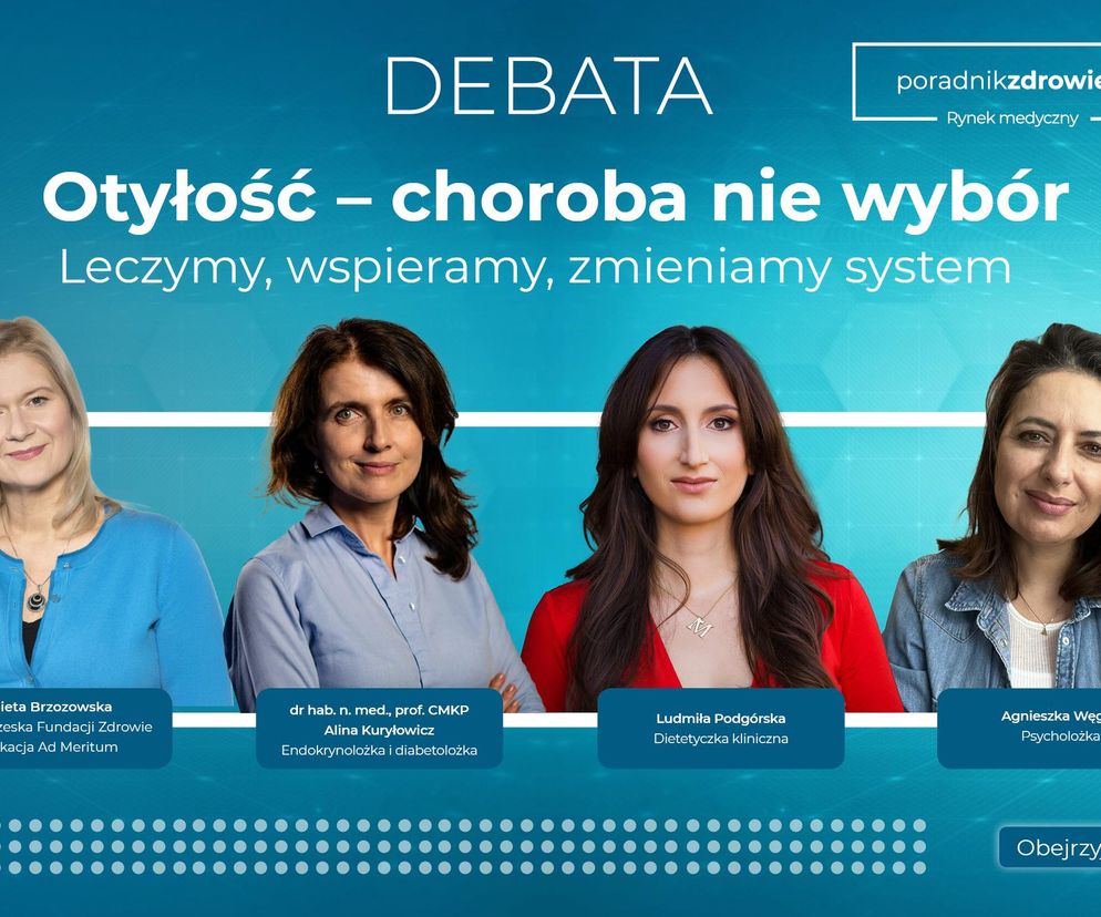 Otyłość - choroba, nie wybór. Debata ekspertek