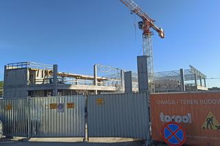 Dworzec Główny - postępy przy budowie