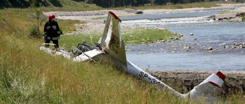 Zginęli, bo wpadli w korkociąg