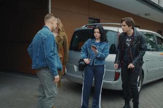 M jak miłość, odcinek 1811. Basia (Gabriela Raczyńska), Jasiek (Stanisław Dusza), Franka (Dominika Kachlik), Paweł (Rafał Mroczek)