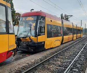 Zderzenie tramwajów na Targówku